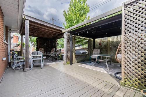 25 Muir Avenue, Hamilton, ON - Outdoor With Deck Patio Veranda With Exterior