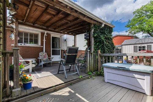 25 Muir Avenue, Hamilton, ON - Outdoor With Deck Patio Veranda With Exterior