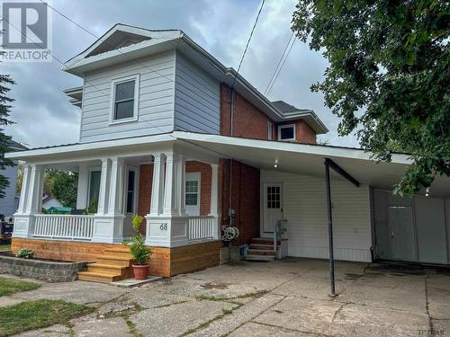 68 John St, Temiskaming Shores, ON - Outdoor With Deck Patio Veranda With Facade