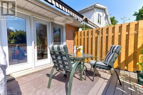 123 Church Street N Unit# 3, Mount Forest, ON - Outdoor With Deck Patio Veranda With Exterior