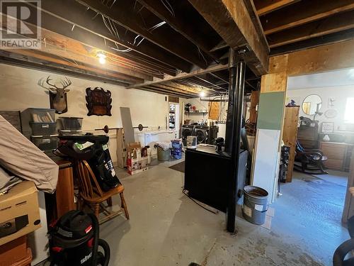 724 Francois Lake Road, Fraser Lake, BC - Indoor Photo Showing Basement