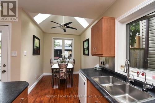 207 East 24Th Street, Hamilton (Eastmount), ON - Indoor Photo Showing Kitchen With Double Sink