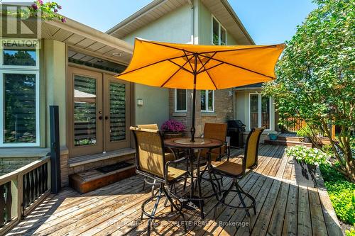 7775 St Augustine Crescent, Niagara Falls (Mt. Carmel), ON - Outdoor With Deck Patio Veranda