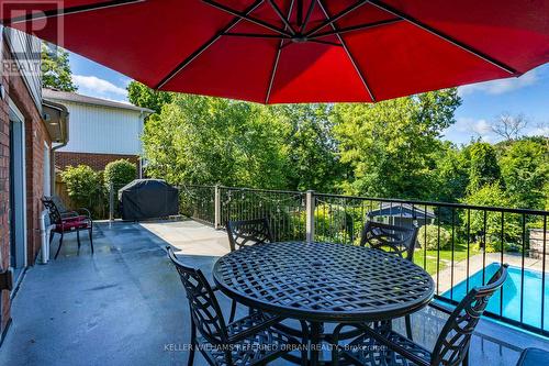 406 Lupin Drive, Whitby (Downtown Whitby), ON - Outdoor With In Ground Pool With Deck Patio Veranda With Exterior