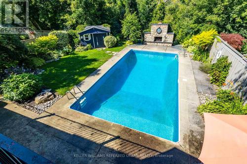 406 Lupin Drive, Whitby (Downtown Whitby), ON - Outdoor With In Ground Pool With Deck Patio Veranda With Backyard