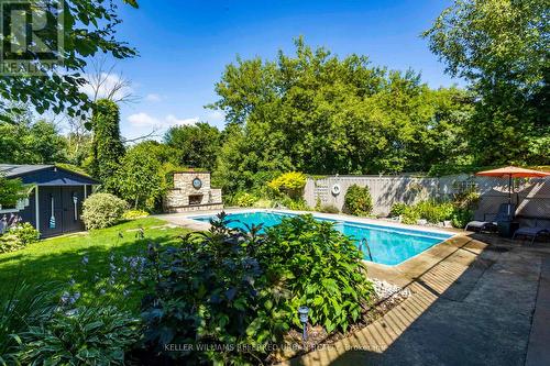 406 Lupin Drive, Whitby (Downtown Whitby), ON - Outdoor With In Ground Pool With Backyard