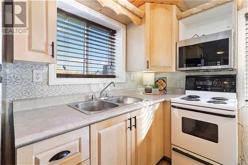 9685 Route 134, Aldouane, NB - Indoor Photo Showing Kitchen With Double Sink