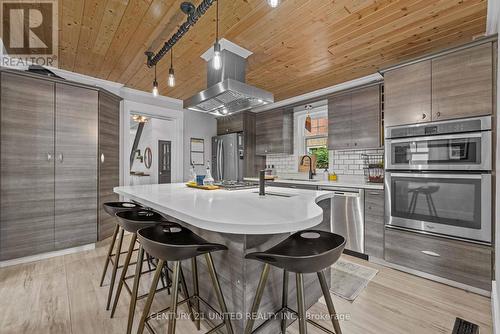 572 Rogers Street, Peterborough (Ashburnham), ON - Indoor Photo Showing Kitchen With Upgraded Kitchen