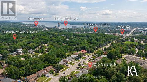 210 Anne Street N, Barrie (Letitia Heights), ON - Outdoor With View