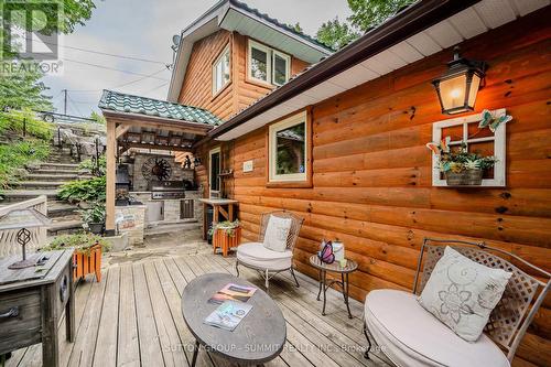 160 Hill Street, Gravenhurst, ON - Outdoor With Deck Patio Veranda With Exterior