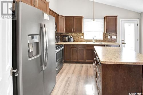 1123 Werschner Crescent, Saskatoon, SK - Indoor Photo Showing Kitchen With Double Sink