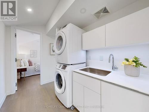 10B Chauncey Avenue, Toronto (Islington-City Centre West), ON - Indoor Photo Showing Laundry Room