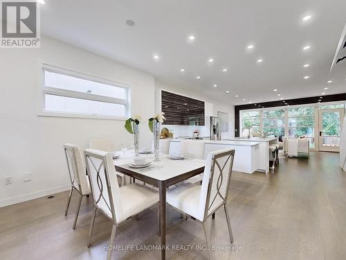 10B Chauncey Avenue, Toronto (Islington-City Centre West), ON - Indoor Photo Showing Dining Room