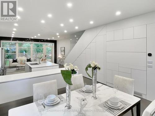 10B Chauncey Avenue, Toronto (Islington-City Centre West), ON - Indoor Photo Showing Dining Room