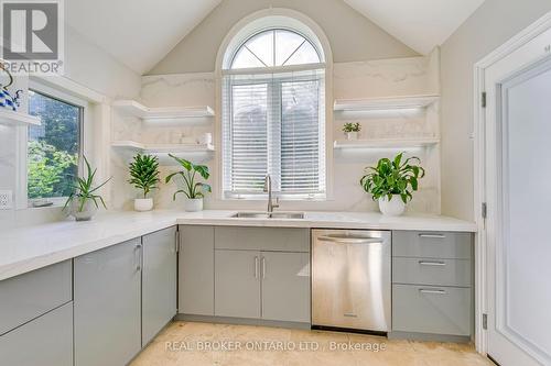 230 Mcgill Street, Mississauga, ON - Indoor Photo Showing Kitchen With Double Sink