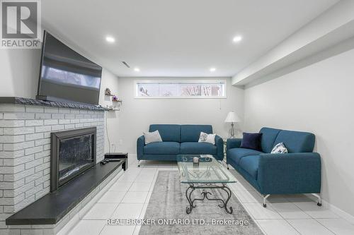 230 Mcgill Street, Mississauga, ON - Indoor Photo Showing Living Room With Fireplace