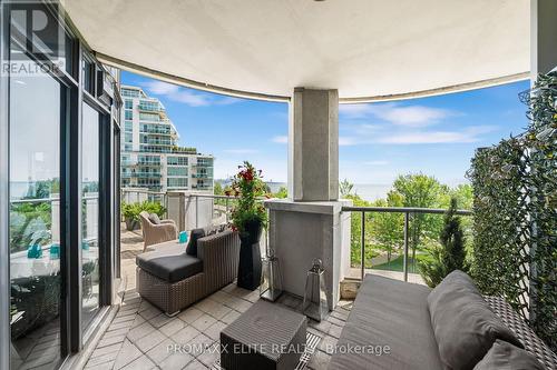 318 - 2095 Lake Shore Boulevard W, Toronto (Mimico), ON - Outdoor With Balcony With Exterior