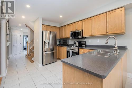 148 Monteith Crescent E, Vaughan, ON - Indoor Photo Showing Kitchen With Stainless Steel Kitchen With Double Sink