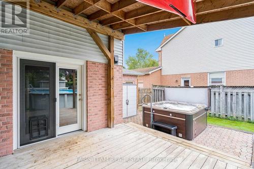 220 Mary Anne Drive, Barrie (Innis-Shore), ON - Outdoor With Deck Patio Veranda With Exterior