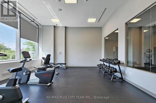 2110 - 50 Thomas Riley Road, Toronto (Islington-City Centre West), ON - Indoor Photo Showing Gym Room