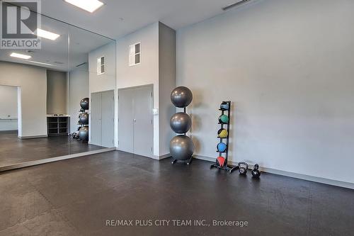 2110 - 50 Thomas Riley Road, Toronto (Islington-City Centre West), ON - Indoor Photo Showing Gym Room