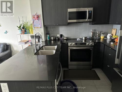 2110 - 50 Thomas Riley Road, Toronto (Islington-City Centre West), ON - Indoor Photo Showing Kitchen With Double Sink With Upgraded Kitchen