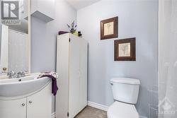 The second full bathroom is in the guest room. - 