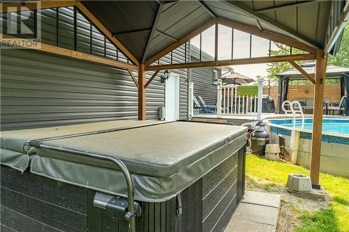 Hot tub - 6804 Page Drive, Cornwall, ON -  With In Ground Pool With Exterior