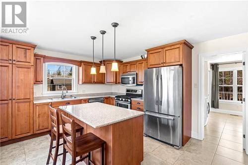 135 Raymel Road, Grand-Barachois, NB - Indoor Photo Showing Kitchen With Double Sink