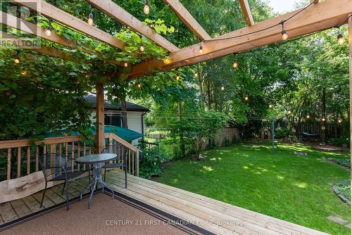 126 Wilson Avenue, London, ON - Outdoor With Deck Patio Veranda With Exterior