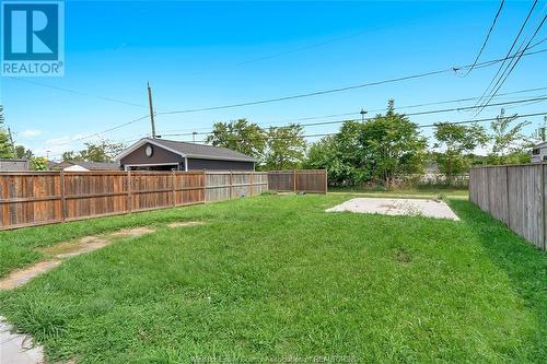 1206 Mckay Avenue, Windsor, ON - Outdoor With Backyard