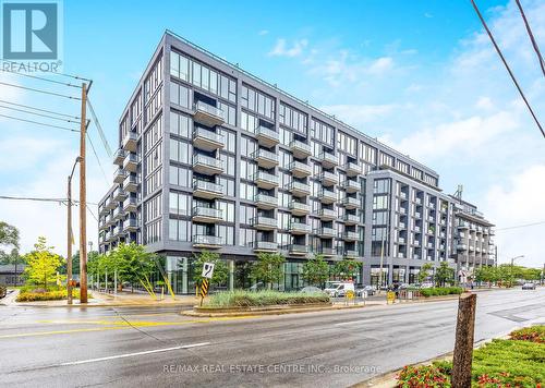 504 - 7 Smith Crescent, Toronto (Stonegate-Queensway), ON - Outdoor With Balcony With Facade