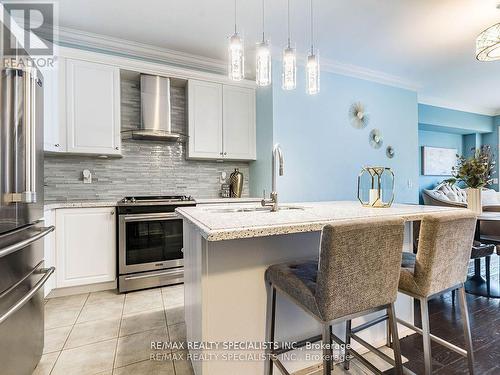 13 Kempsford Crescent, Brampton, ON - Indoor Photo Showing Kitchen With Stainless Steel Kitchen With Upgraded Kitchen