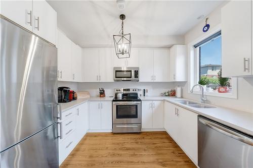 290 Barton Street|Unit #6, Hamilton, ON - Indoor Photo Showing Kitchen With Double Sink