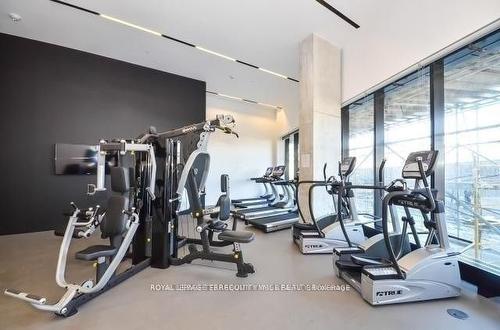 302-51 Trolley Cres, Toronto, ON - Indoor Photo Showing Gym Room