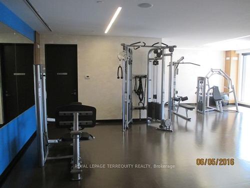 2703-36 Park Lawn Rd, Toronto, ON - Indoor Photo Showing Gym Room