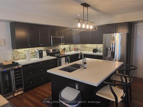 2 Carnoustie Lane, Georgian Bay, ON - Indoor Photo Showing Kitchen With Stainless Steel Kitchen With Double Sink With Upgraded Kitchen