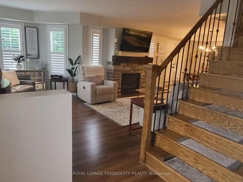 2 Carnoustie Lane, Georgian Bay, ON - Indoor With Fireplace