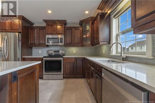 185 Mailhot Avenue, Moncton, NB - Indoor Photo Showing Kitchen With Double Sink