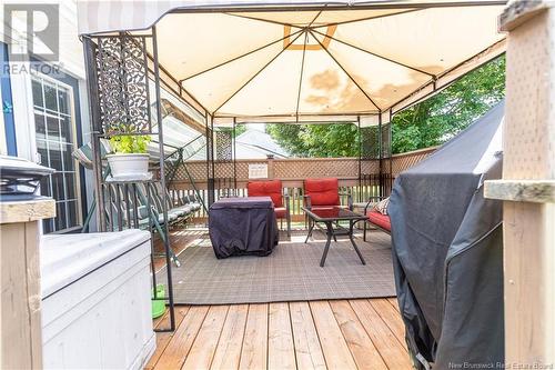 16 Hillary Crescent, Moncton, NB - Outdoor With Deck Patio Veranda With Exterior