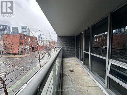 203 - 320 Richmond Street E, Toronto (Moss Park), ON - Outdoor With Balcony With Exterior