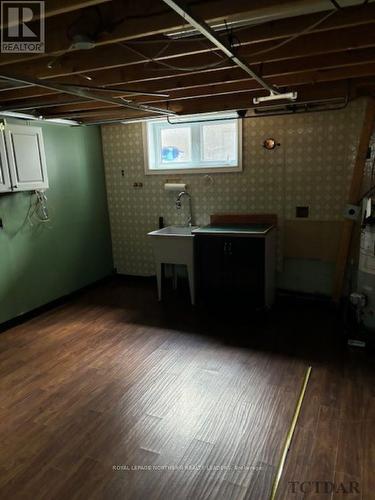 619 Lamarche Street, Timmins (East), ON - Indoor Photo Showing Basement