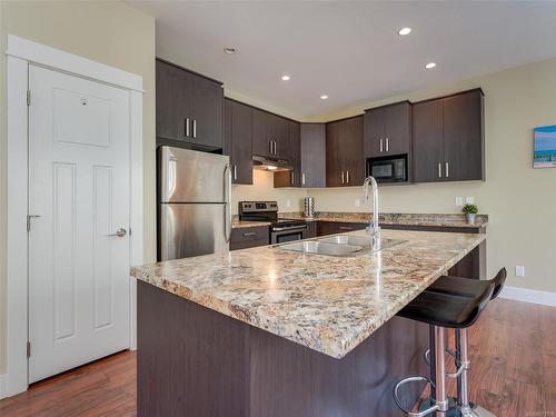 2172 French Rd South, Sooke, BC - Indoor Photo Showing Kitchen With Stainless Steel Kitchen With Double Sink With Upgraded Kitchen