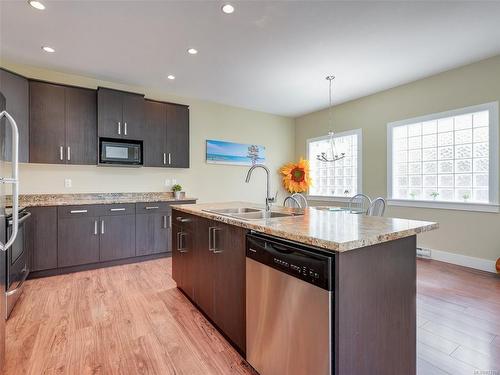 2172 French Rd South, Sooke, BC - Indoor Photo Showing Kitchen With Stainless Steel Kitchen With Double Sink