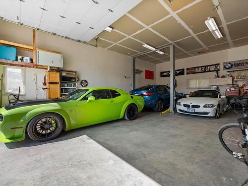 1487 Stage Rd, Cache Creek, BC - Indoor Photo Showing Garage