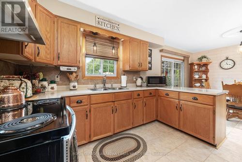 30 Grant Drive, Kawartha Lakes (Oakwood), ON - Indoor Photo Showing Kitchen With Double Sink