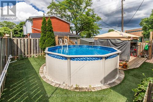 25 Muir Avenue, Hamilton (Berrisfield), ON - Outdoor With Above Ground Pool