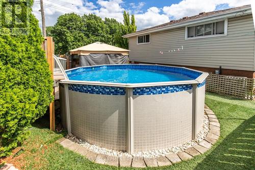 25 Muir Avenue, Hamilton (Berrisfield), ON - Outdoor With Above Ground Pool With Exterior