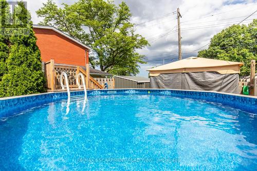 25 Muir Avenue, Hamilton (Berrisfield), ON - Outdoor With Above Ground Pool