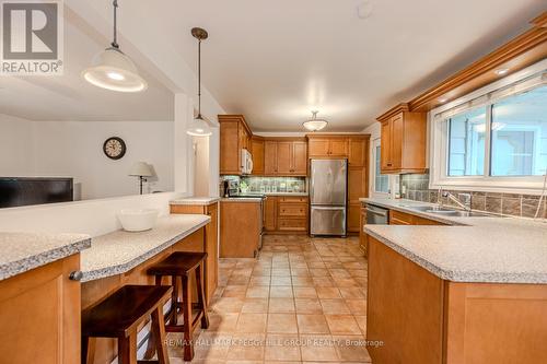 30 Matheson Road, Kawartha Lakes, ON - Indoor Photo Showing Kitchen With Double Sink